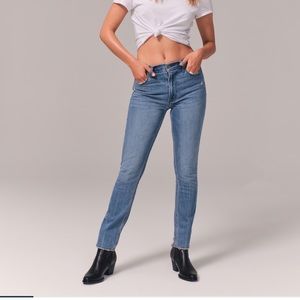 Abercrombie & Fitch High Rise Skinny Jean - Curve Love size 29/8s